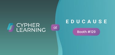 Image for CYPHER LEARNING announces participation at EDUCAUSE Annual Conference