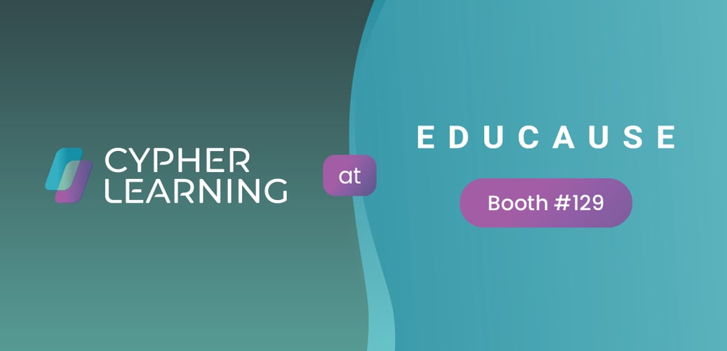 CYPHER LEARNING announces participation at EDUCAUSE Annual Conference