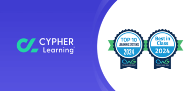 Image for CYPHER Learning named top 10 LMS by Craig Weiss Group