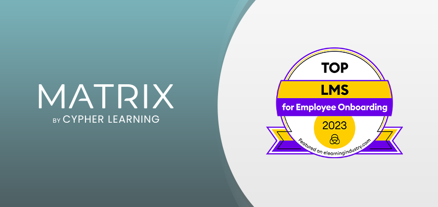 CYPHER named 'Top Employee Onboarding LMS' by eLearning Industry