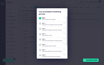 Automated onboarding