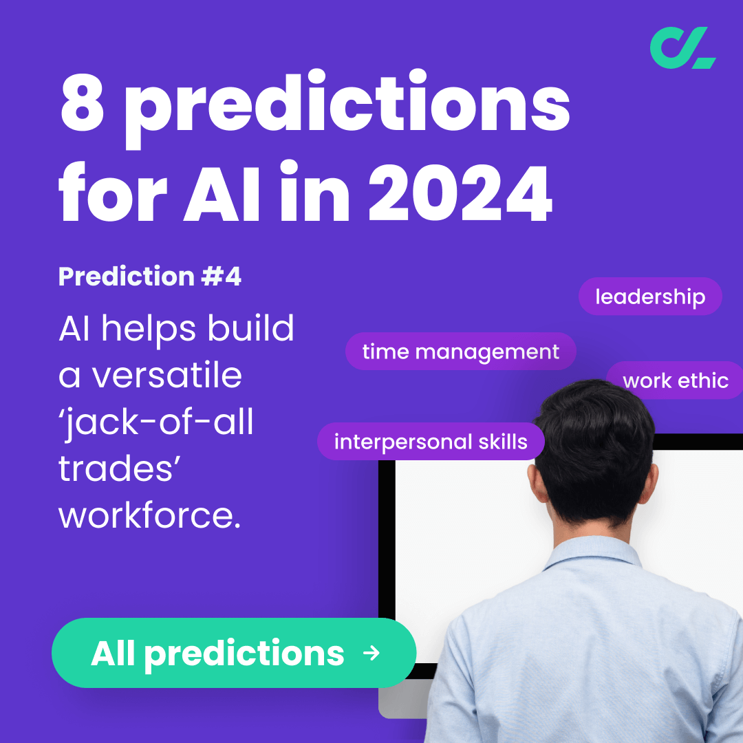 8 Predictions For AI In 2024 - Business Blog