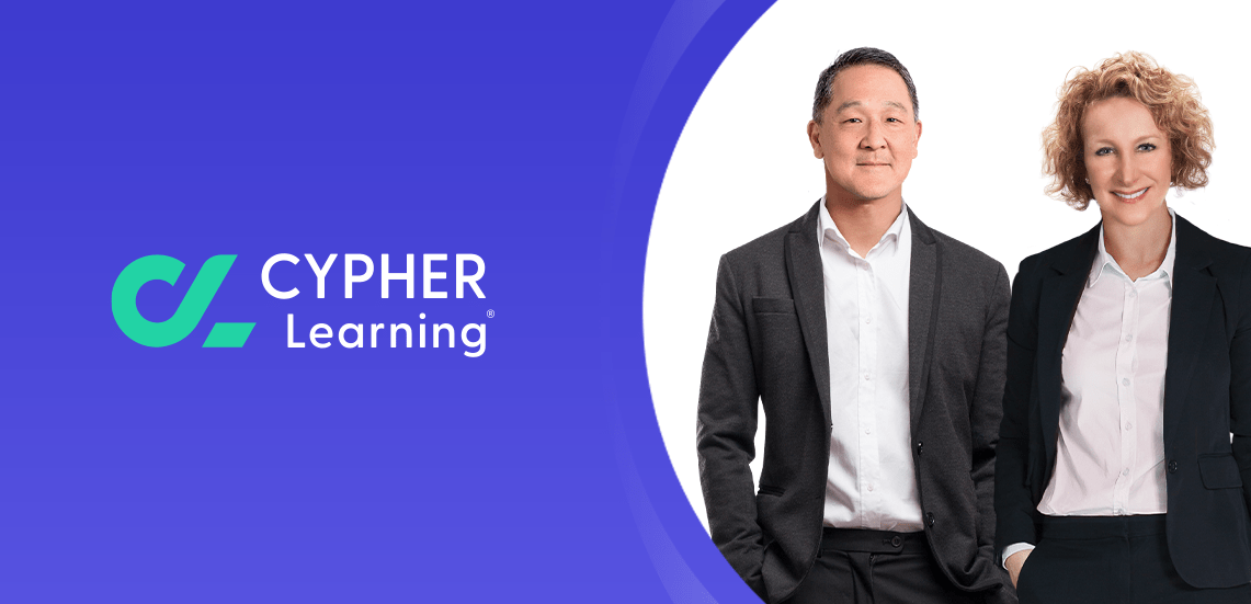 CYPHER Learning Adds Two Senior-Level Executives as AI Solutions Gain LMS Market Share