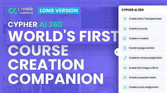 cypher-ai-360-worlds-first-course-creation-companion-long