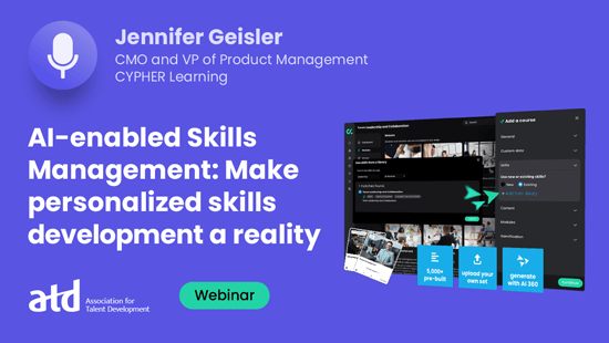 ATD Demo Day - AI-enabled skills management: Make personalized skills development a reality